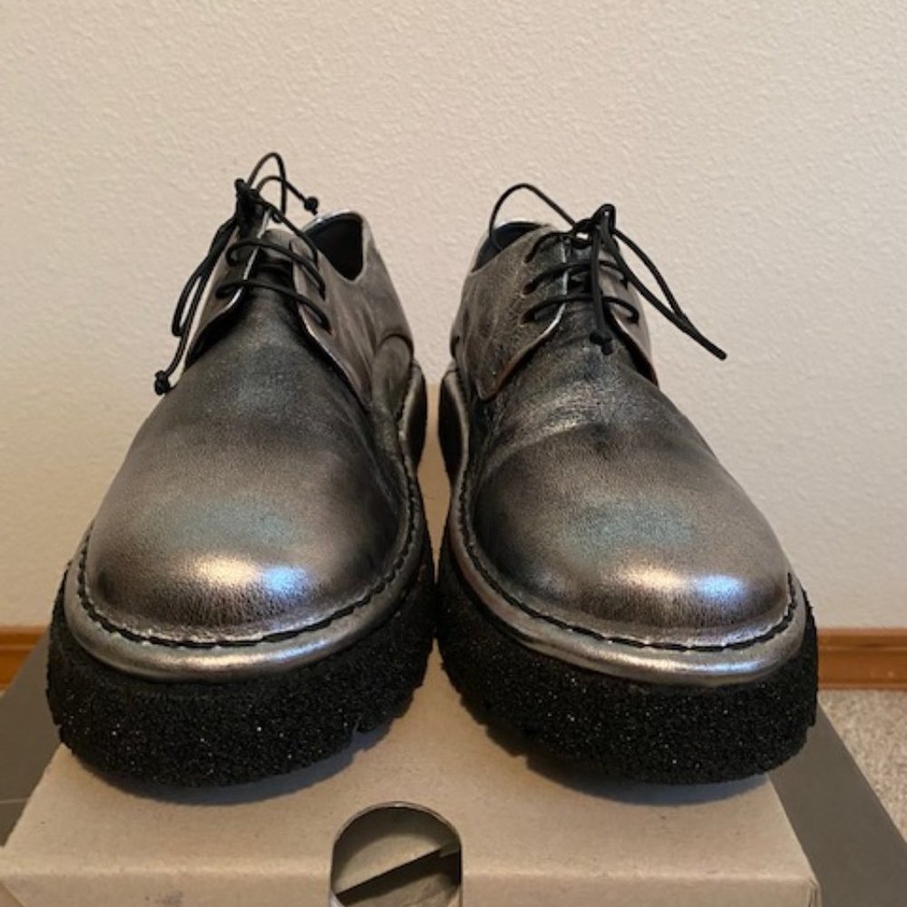 Marsell Pallottola Gomme Lug Sole Derby Shoes